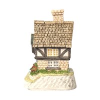 1993 David Winter The Church & Vestry Cottage, Collectible English Village, Miniature House, Gift for Collectors