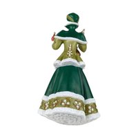2003 Avon Presidents Club Mrs. Albee Award Figurine, Vintage Avon Collectible, Woman and Child, Winter Holiday Theme, Sales Achievement