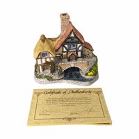 1993 David Winter Cottage "Birthday Cottage" | with COA and Original Box | Vintage Collectible