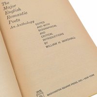 1963 Major English Romantic Poets Anthology, Coleridge, Wordsworth, Byron, Shelley, Keats, Vintage Poetry Book, Literary Gift
