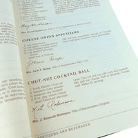1982 The Congressional Club Cook Book, Hardcover, Washington D.C. Culinary History
