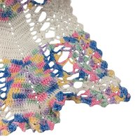 Vintage Handmade Child's Apron & Crocheted Dollies Set - Cottagecore Kitchen Decor, Baking Gift, Vintage Linens