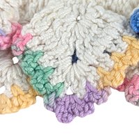 Vintage Handmade Child's Apron & Crocheted Dollies Set - Cottagecore Kitchen Decor, Baking Gift, Vintage Linens