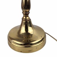 Vintage Double Brass Lamp, Gooseneck Lamp, Table Lamp, Brass Lighting, Two Light Lamp, Desk Lamp, Vintage Lighting, Decorative Lamp