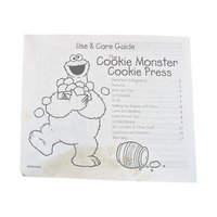 Vintage Hamilton Beach Sesame Street Cookie Monster Cookie Press | 1980s Cookie Press | Retro Kitchen Gadget | Cookie Making