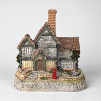 1993 David Winter Cottage "The Post Office" | Signed | with COA and Original Box