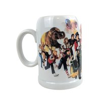 Vintage 1983 John Deere Circus Mug: Collectible Tractor Advertising Coffee Cup