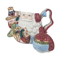 Vintage Avon St. Nicholas Teapot - Collectible Christmas Teapot, Holiday Decor, Gift for Teapot Collectors, Vintage Christmas Decor