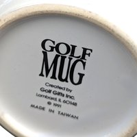 Vintage Retirement Bank & Golf Mug Set, Lefton Piggy Bank, Funny Golfer Mug, Gift for Retiree, Man Cave Decor