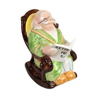 Vintage Retirement Bank & Golf Mug Set, Lefton Piggy Bank, Funny Golfer Mug, Gift for Retiree, Man Cave Decor