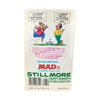 Mad Magazine, Al Jaffee, Snappy Answers to Stupid Questions, Humor Book, 1988, Paperback Book, Collectible Book, Gag Gift, Stocking Stuffer