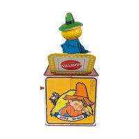 1971 Mattel Mother Goose Jack-in-the-Box, Vintage Toy, Working Musical Toy, Nursery Decor, Collectible Toy