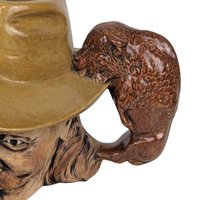 1979 Buffalo Bill Cody Ceramic Mug, Western History Collectible, American Frontier Portrait Mug
