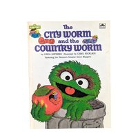 Vintage Sesame Street Book, 1980s Hardcover, Choose Your Title, Jim Henson, Kids Book, Nursery Decor