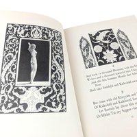 Rubaiyat Omar Khayyam Fitzgerald Pogany Illustrated, Poetry Book, Vintage Literary Gift