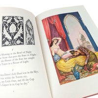 Rubaiyat Omar Khayyam Fitzgerald Pogany Illustrated, Poetry Book, Vintage Literary Gift