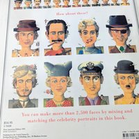 Vintage 1995 Famous Faces Norman Messenger Hardcover Book Princess Diana Caricature Art Gift for Royal Collectors, Unique Coffee Table Book