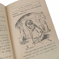 1884 Illustrated Children's Book, Antique Kids Story, Wet Afternoon, Dodd Mead, Collectible Children's Literature