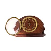 Vintage Seth Thomas Mantel Clock, Wood Case Console Clock, Non-Working Vintage Clock with Key, Home Decor