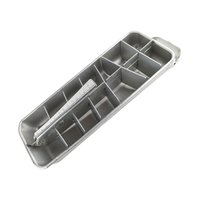 Vintage Quickcube Aluminum Ice Cube Tray | Mid-Century Barware | Cocktail Enthusiast Gift | Retro Kitchen Decor