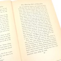 Antique 1926 The Dancing Girl of Shamakha Hardcover, Count de Gobineau Asiatic Tales, Ornate Gold Gilt Decorative Book, Art Deco Era