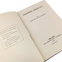 1920 Theodore Roosevelt Biography, Edmund Lester Pearson, Historical Book, Gift for History Buffs