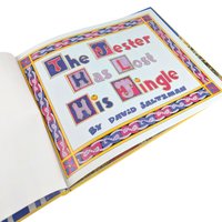 1995 Jester Has Lost His Jingle Book, David Saltzman, Maurice Sendak Afterword, Vintage Children's Story, Gift for Kids