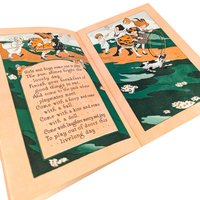 Vintage Metropolitan Mother Goose Book, Illustrated by Emma Clark, Nursery Rhymes, Collectible Children's Book