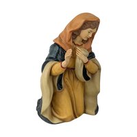 Vintage Kurt Adler Porcelain Nativity Set, 3 Piece Holy Family, Christmas Decor, Religious Gift
