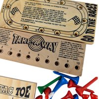 Vintage Chadwick Set of 7 Peg Games, 1980s Wooden Puzzles, Complete Game Set, Family Fun Gift
