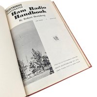 1960 Ham Radio Handbook Illustrated, Robert Hertzberg Guide, Vintage Amateur Radio Book, Electronics Hobbyist Gift