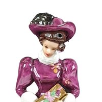 Vintage Barbie Ceramic Figurine: 1997 Holiday Traditions Collectible
