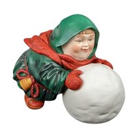 Vintage Dept 56 Merrymakers Figurines: 5-Piece Christmas Decor Lot