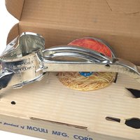 Vintage Mouli Julienne T-V Shredder with 4 Blades, Unused Condition, Retro Kitchen Gadget, Gift for Foodie, Culinary Enthusiast