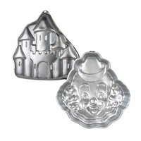 Vintage Wilton Cake Pans - Enchanted Castle & Clown - Birthday Baking, Kids Party, Collectible Bakeware