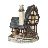 1991 David Winter Cottage "The Candlemakers" #12 | Vintage Collectible Figurine | Small Nick