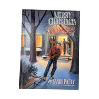 Vintage Christmas Book Pair, Merry Christmas with Love & A Christmas Carol, Hardcover Holiday Books, Illustrated Stories