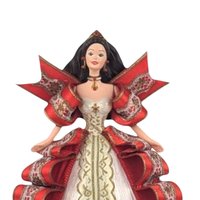 1996 Hallmark Keepsake Holiday Barbie Ornament | 4th in Series | Vintage Barbie Ornament | Christmas Ornament