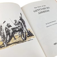 1966 Gettysburg Address Book: Civil War History, Lincoln Speech
