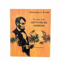 1966 Gettysburg Address Book: Civil War History, Lincoln Speech