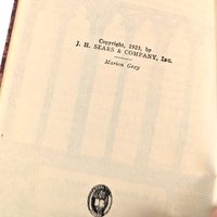 1923 Marian Grey Antique Novel by Mary J. Holmes - Collectible Literature