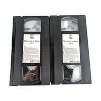 Vintage Wizard of Oz & Sound of Music VHS Set, Sealed Wizard of Oz, Classic Movies, Musical, Collectible VHS, Gift for Movie Lovers