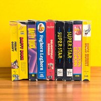 Vintage Cartoon VHS Lot, Disney, Looney Tunes, Bugs Bunny, Daffy Duck, Foghorn Leghorn, Goofy, Classic Animation, Collectible VHS