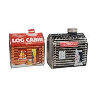 Vintage Towle's Log Cabin Syrup Tins, 1979 Tin Bank & 100th Anniversary Tin, Collectible Tins, Vintage Kitchen Decor, Gift for Collector