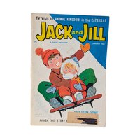 1963 Jack and Jill Magazines Trio, January, February & April Issues, Vintage Children's Magazine, Collectible Kids Literature