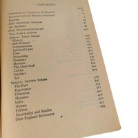 1950 The Selected Writings of Ralph Waldo Emerson, Modern Library College Edition, Softcover Book, Classic Literature