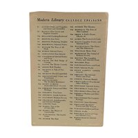 1950 The Selected Writings of Ralph Waldo Emerson, Modern Library College Edition, Softcover Book, Classic Literature