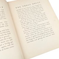 1905 Antique Children's Book, The Story of The Three Dolls, Illustrated by Virginia Keep, Josephine Scribner Gates, Hardcover, M.A. Donohue