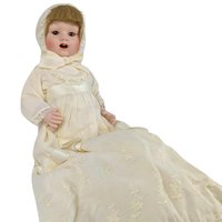 Vintage Avon Gallery Porcelain Doll, Shelburne Museum Collection, Collectible Doll, Porcelain Doll with Stand, Gift for Doll Collector