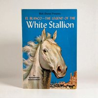 1961 Walt Disney's White Stallion Book, Rutherford Montgomery, Vintage Children's Literature, Horse Lover Gift, Collectible Disneyana